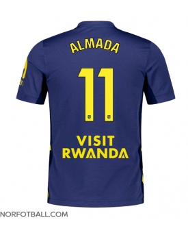 Billige Fotballdrakt Atletico Madrid Thiago Almada #11 Replika Bortedrakt 2025-26 Kortermet